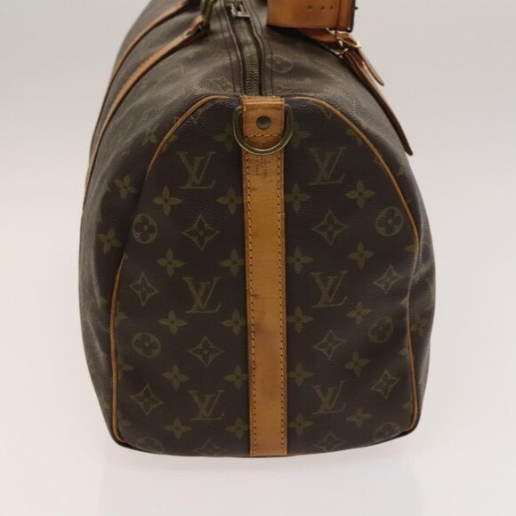 LOUIS VUITTON Monogram Keepall Bandouliere 45 Boston Bag - Picture 4 of 16